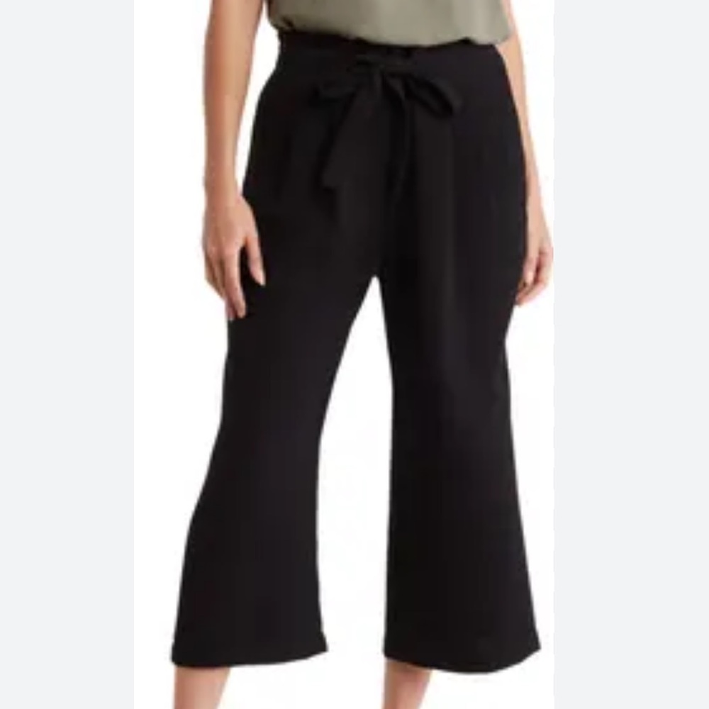 DR2 Cropped Wide Leg Pants